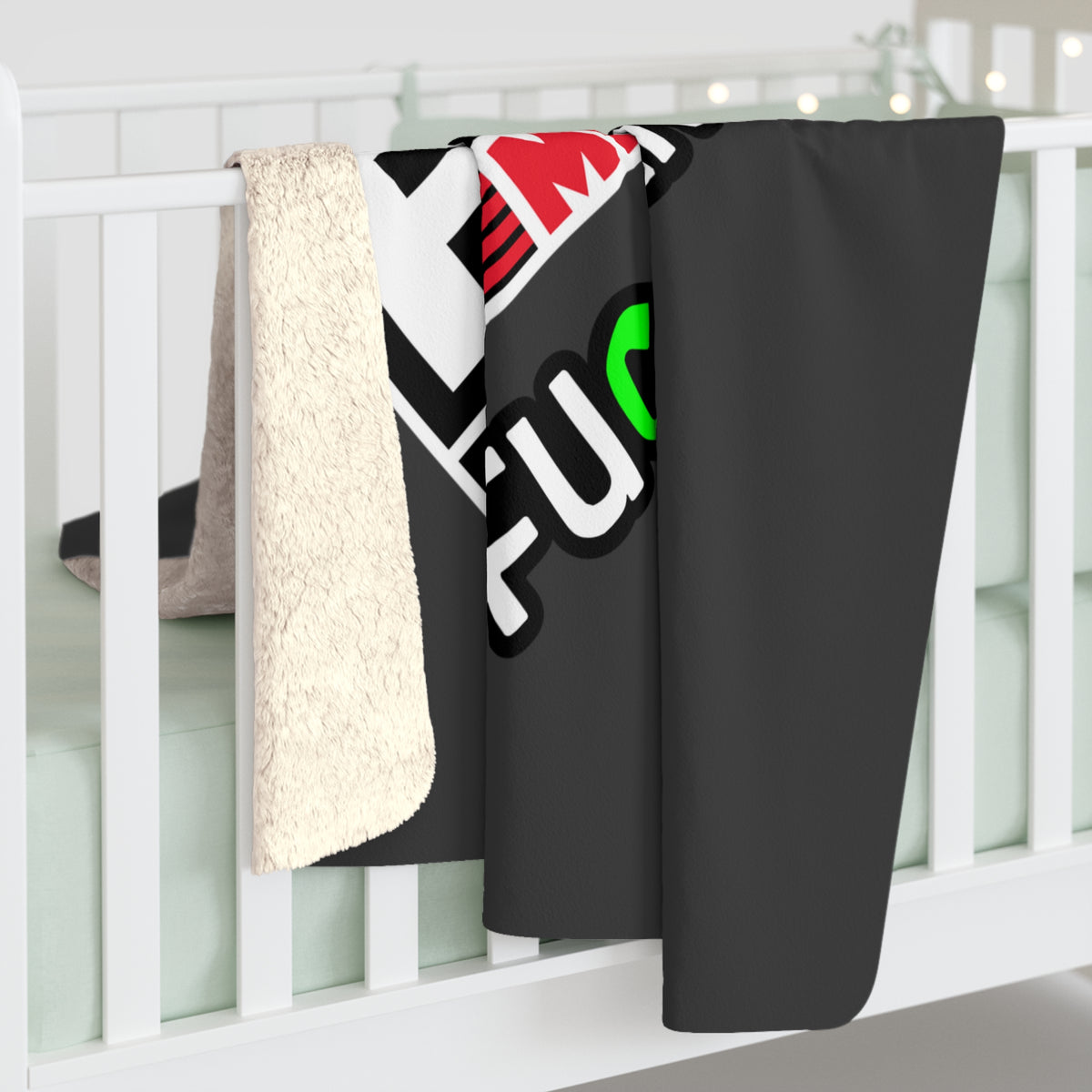 Factory Sherpa Fleece Blanket - Factory Minibikes