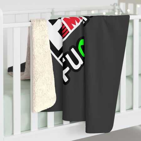 Factory Sherpa Fleece Blanket - Factory Minibikes