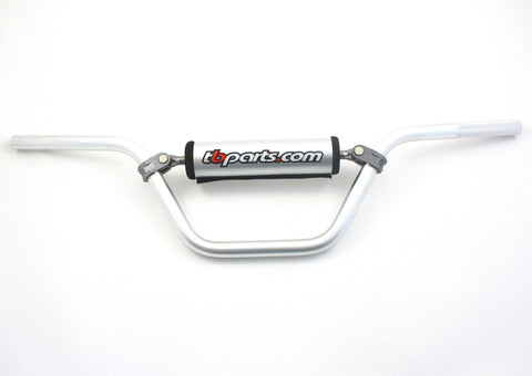 Silver Handlebars For KLX110 & Aftermarket Z50/XR/CRF50 - TBW1127 - Factory Minibikes