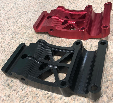 MB-MX Billet Cradle - Black/Red/Bronze/Clear Anodize - CRF110 - Factory Minibikes