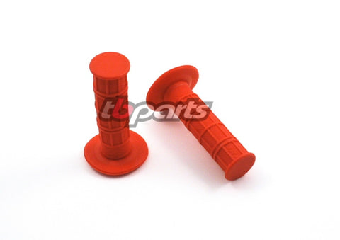 Waffle Grips TB Parts/Red - TBW1187 - Factory Minibikes