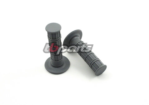 Waffle Grips TB Parts/Gray - TBW1188 - Factory Minibikes