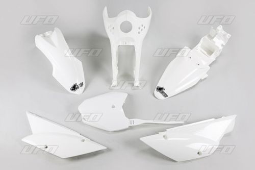 White Plastic Kit - UFO - 2010+ KLX110 & KLX110L - Factory Minibikes