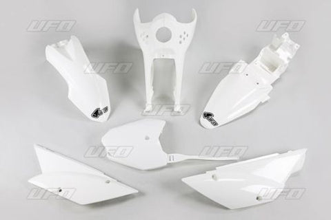 White Plastic Kit - UFO - 2010+ KLX110 & KLX110L - Factory Minibikes