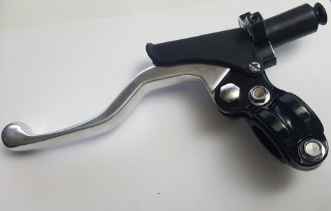 Clutch Lever w/ Quick Adjust - Black - Factory Minibikes