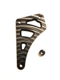 Front Sprocket Guard - KLX110 - Black Anodize - Factory Minibikes