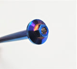 Titanium Swingarm Bolt with Nut - Warp 9 - Factory Minibikes