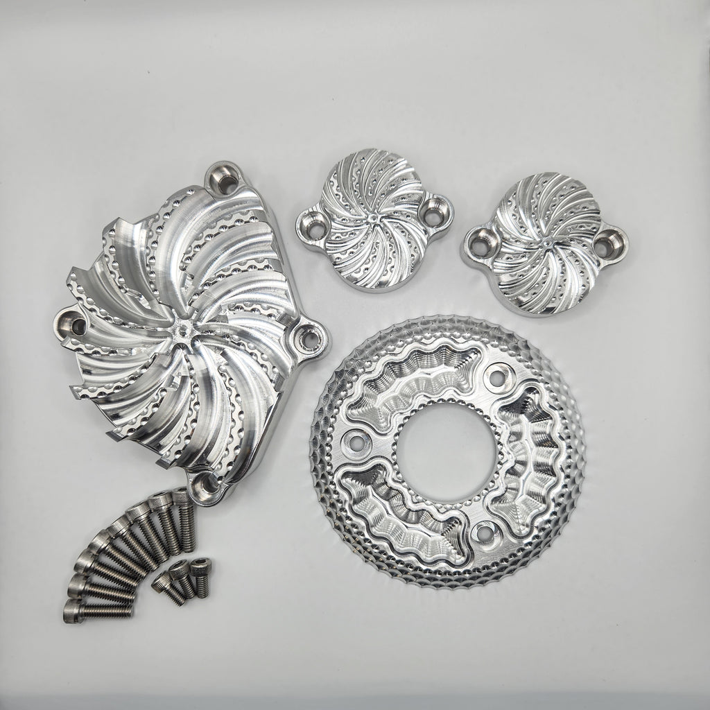 KMX Billet Engine Dress Up Kit 2010+ KLX110 & Z125 Factory Minibikes