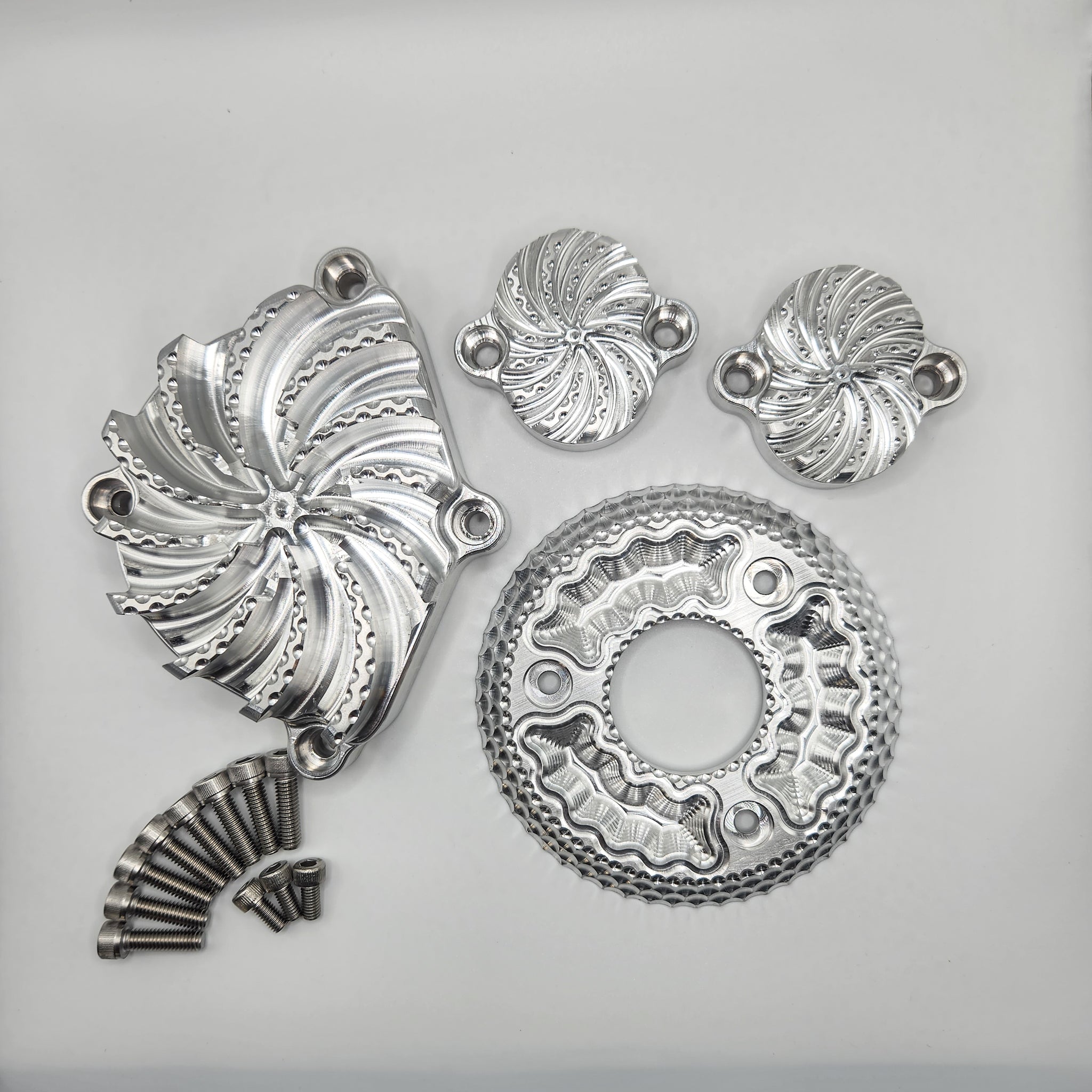 KMX Billet Engine Dress Up Kit 2010 KLX110 Z125 Factory