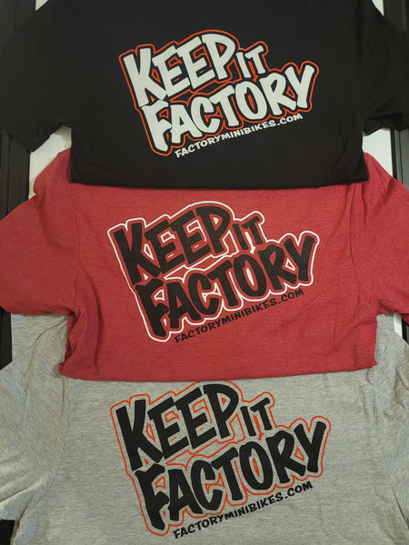 Keep It Factory Tee - 4.3oz Lightweight - Adult Sizes – Factory