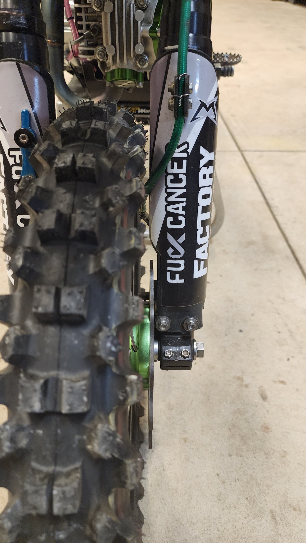 Mitas Terra Force MX Front Tire - 70/100-14 - Factory Minibikes