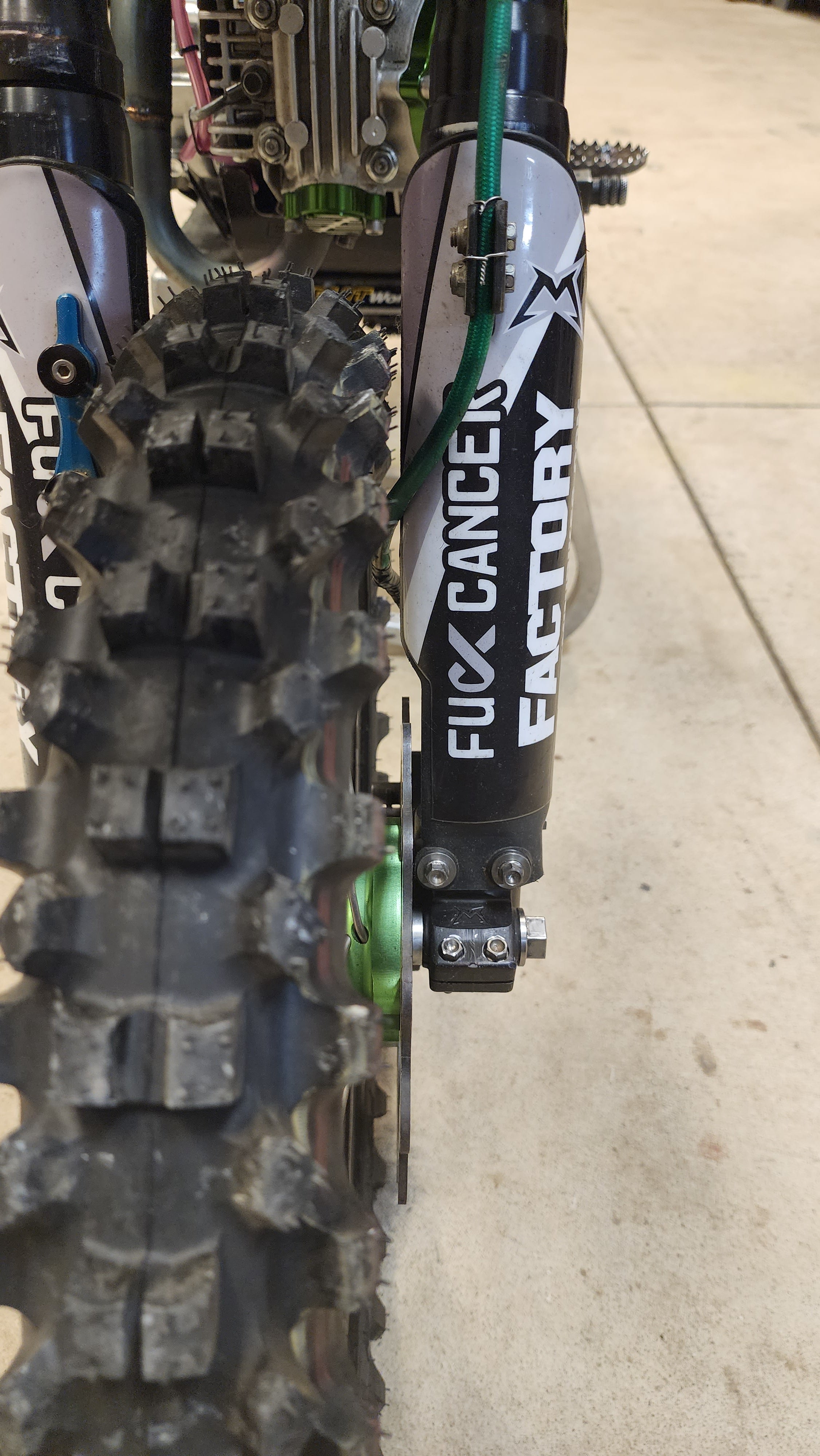 Mitas Terra Force MX Front Tire - 70/100-14 - Factory Minibikes