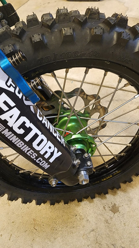 Mitas Terra Force MX Front Tire - 70/100-14 - Factory Minibikes