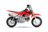 Yoshimura RS-2 Cap Exhaust System SS-CF - CRF50/XR50 - Factory Minibikes