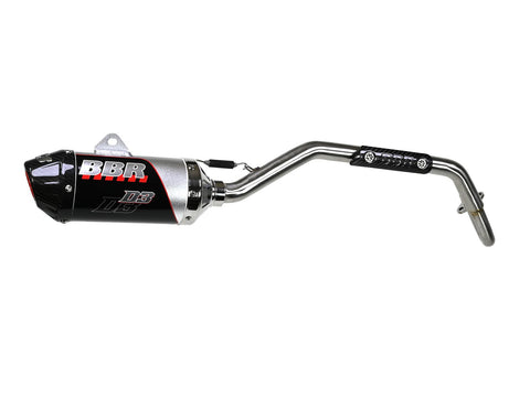 BBR D3 Exhaust w/ Carbon End Cap - 2019-Current CRF110F - Factory Minibikes