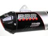 BBR D3 Exhaust w/ Carbon End Cap - 2019-Current CRF110F - Factory Minibikes