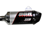 BBR D3 Exhaust w/ Carbon End Cap - TTR125 - Factory Minibikes