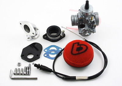 CRF110 MIKUNI 26mm CARB KIT WITH INTAKE FILTER & CABLE CRF 110 CARB TBW9140 - Factory Minibikes