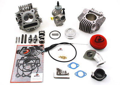 170/177/184cc TB V2 Big Valve Head, Carb, & Bore Kit for YX/GPX/Zongchen TBW9040 - Factory Minibikes