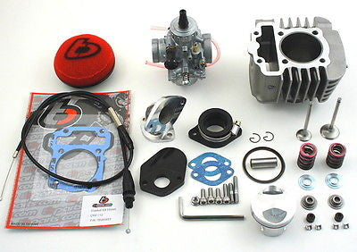 132cc Big Bore w/Mikuni VM26 & OS Valve Kit - 13-18 CRF110 - TBW9139 - Factory Minibikes