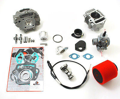 114cc Race Head, Mikuni VM26 Carb, and Cam Kit - 86-107cc Imports - TBW9096 - Factory Minibikes