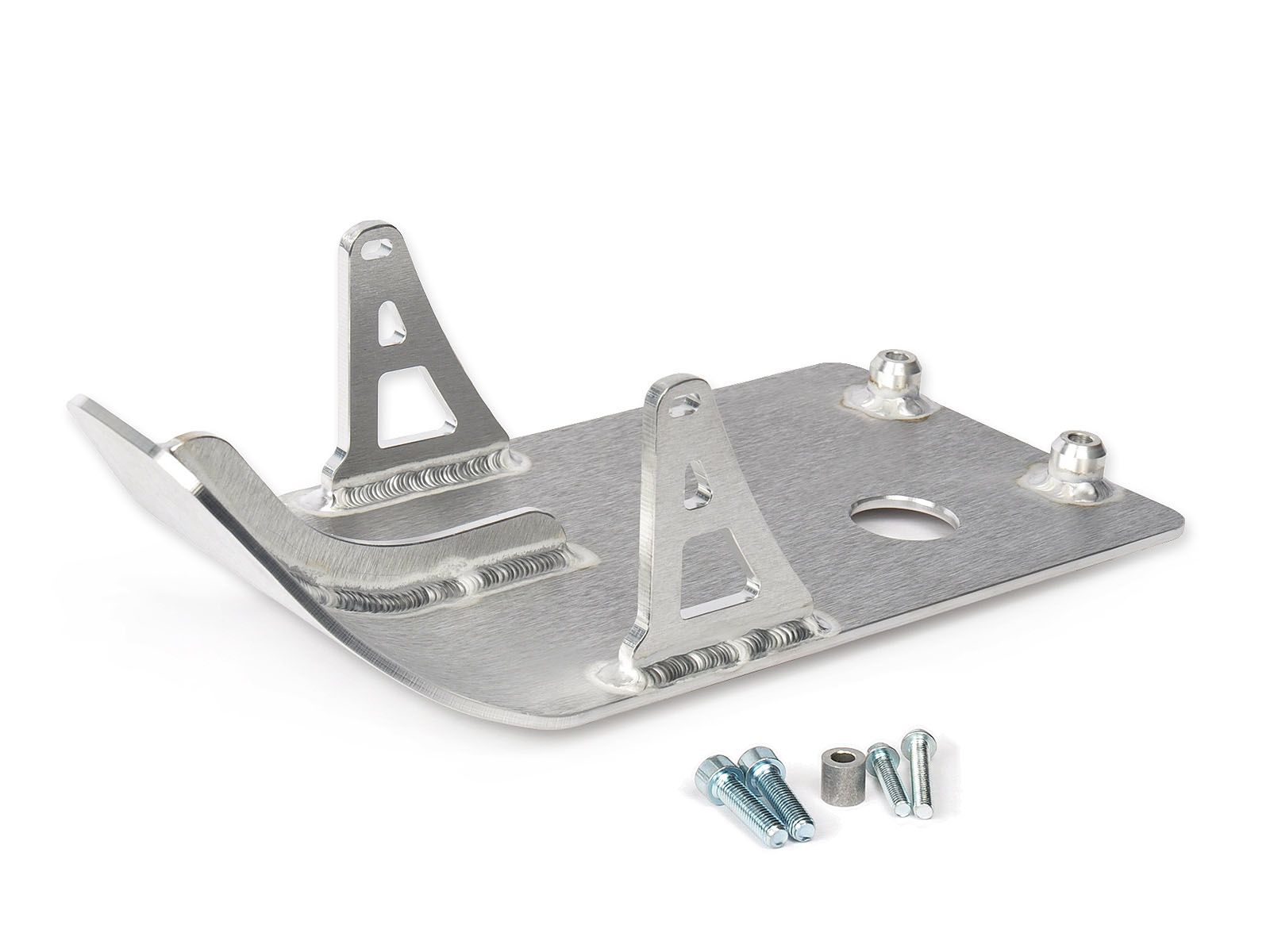 BBR TEAM Skid Plate - KLX/DRZ110 & 110L - Silver - 320-KLX-1231