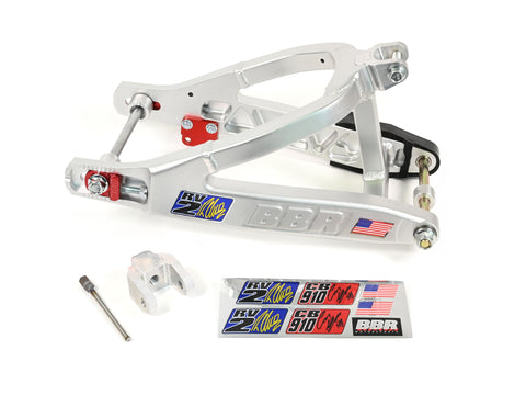 NEW!!! BBR +1.75" Stock Comp Signature Extended Swingarm - TTR110 - Factory Minibikes