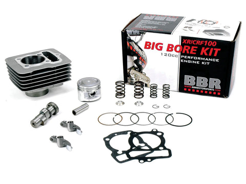 120cc Big Bore Kit with Cam - XR/CRF100 - 411-HXR-1001 - Factory Minibikes