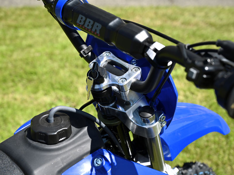 BBR Top Triple Clamp - Silver / TTR110 08-Present - Factory Minibikes