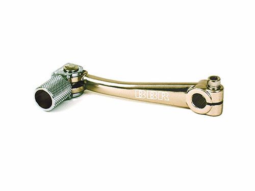 BBR Shift Lever - Stock Length CRF50/70 / TTR50 / MM12P - Aluminum Folding - 537-BBR-1001 - Factory Minibikes