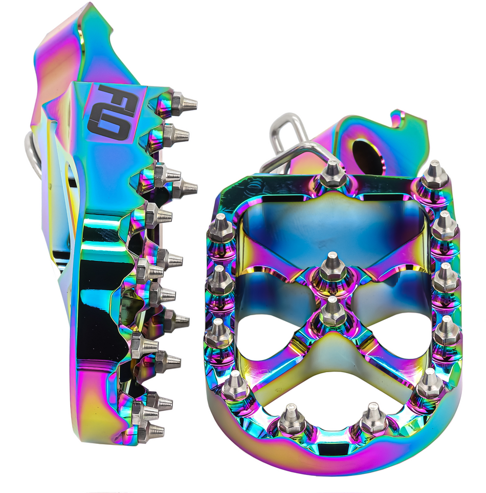 Flo Motorsports Foot Pegs - Factory Minibikes