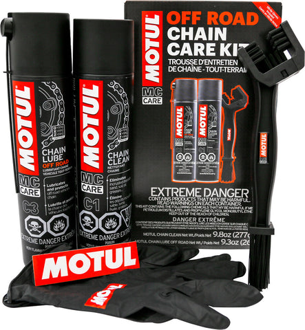 Motul MC Care Chain Care Kit - GROUND SHIPMENTS ONLY - Factory Minibikes