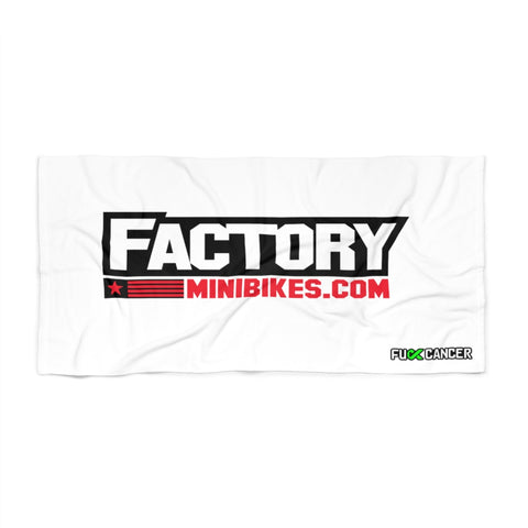 Factory Minis Beach Towel - 30x60 - Factory Minibikes