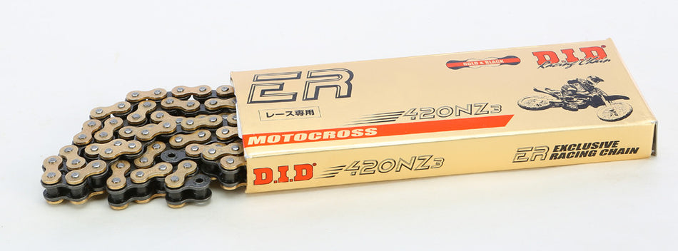 NZ3 Super DID 420 Chain - Non O-Ring - 120 Links - Factory Minibikes
