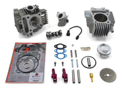 TB Parts 165cc V2 Roller Rocker Race Head Big Bore Kit - Z125 Pro - TBW9177 - Factory Minibikes