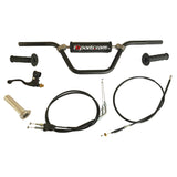 TB CRF110 Handlebar Kit, Black Bars – 19 & Up Models - TBW9193 - Factory Minibikes