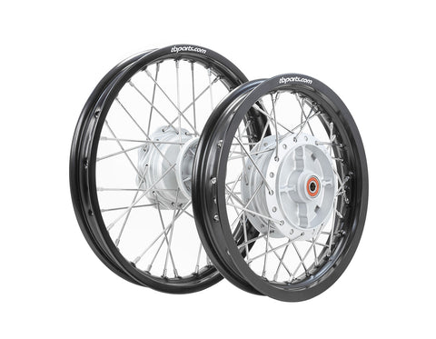 TB Wheel Assembly Set, HD Aluminum Rims, HD spokes – All KLX110 - Factory Minibikes