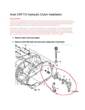 Hydro Clutch Slave w/ Line - CRF110F - Factory Minibikes