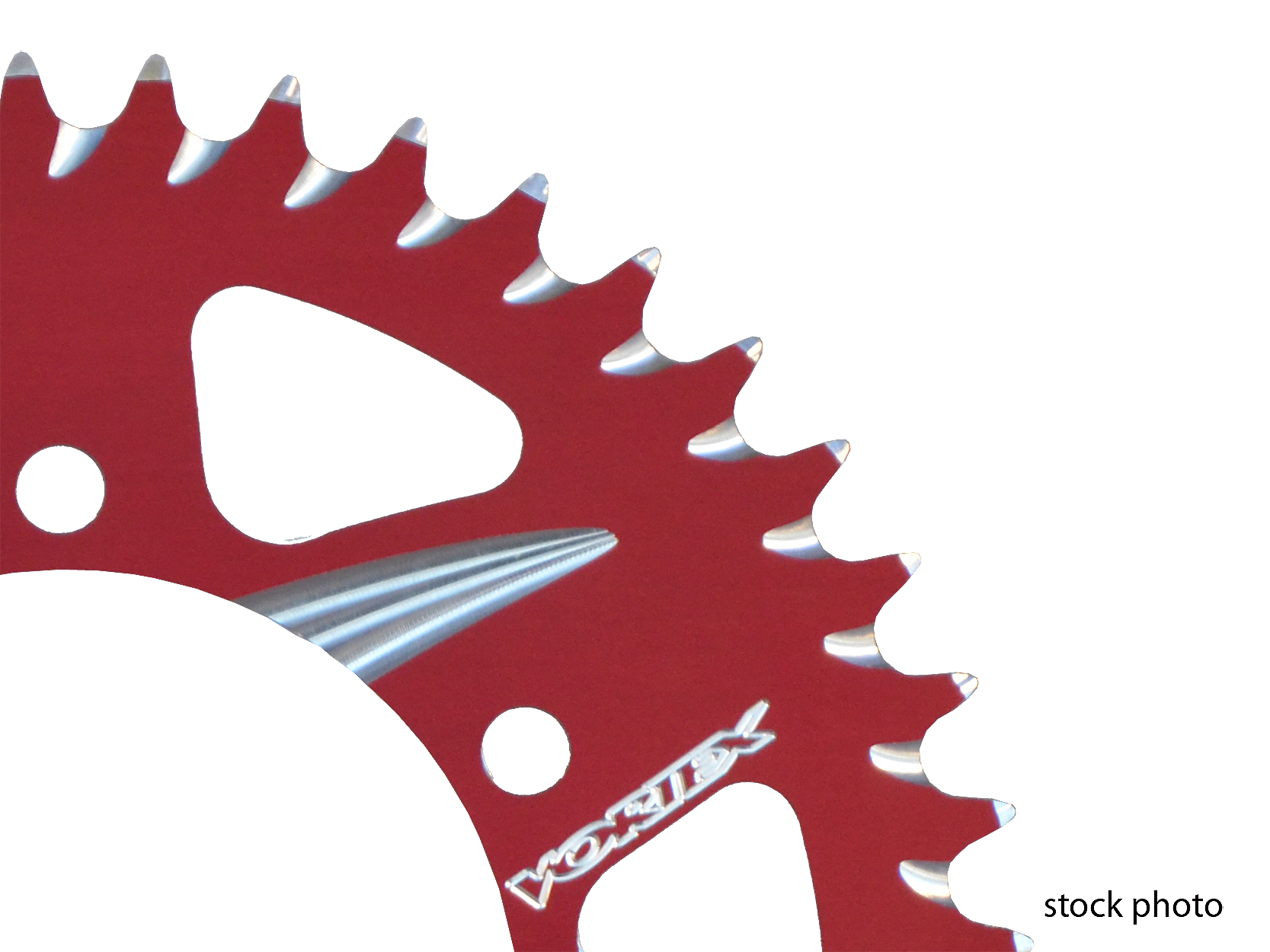 Aluminum CAT5 Rear Sprocket - CRF110 - Red - Vortex - Factory Minibikes