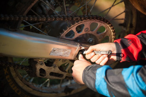 Changing and Adjusting Chain Tension - Factory Minibikes