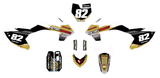 Pitster Pro FSE190R Factory Minibikes Custom Graphics Kit w/ Name & Numbers - Factory Minibikes