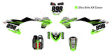 Pitster Pro FSE190R Factory Minibikes Custom Graphics Kit w/ Name & Numbers - Factory Minibikes
