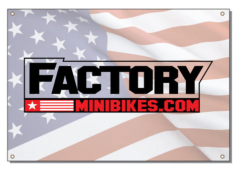 Factory Banner - USA - Factory Minibikes