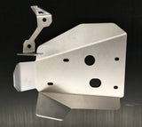 Ricochet Off-Road Skid Plate - Silver - CRF110F - Factory Minibikes