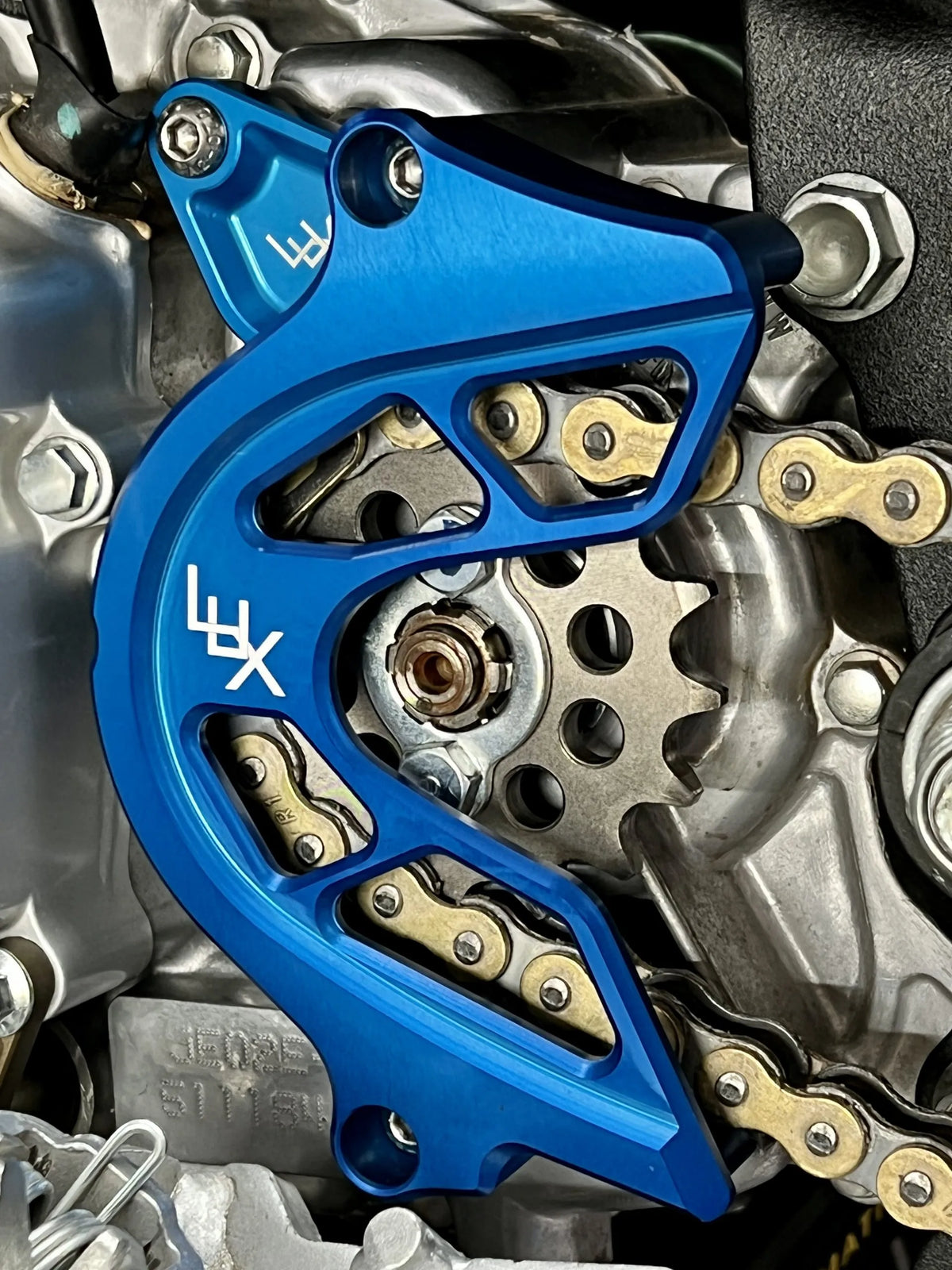 Lux Billet CRF110 Front Sprocket Guard - Factory Minibikes