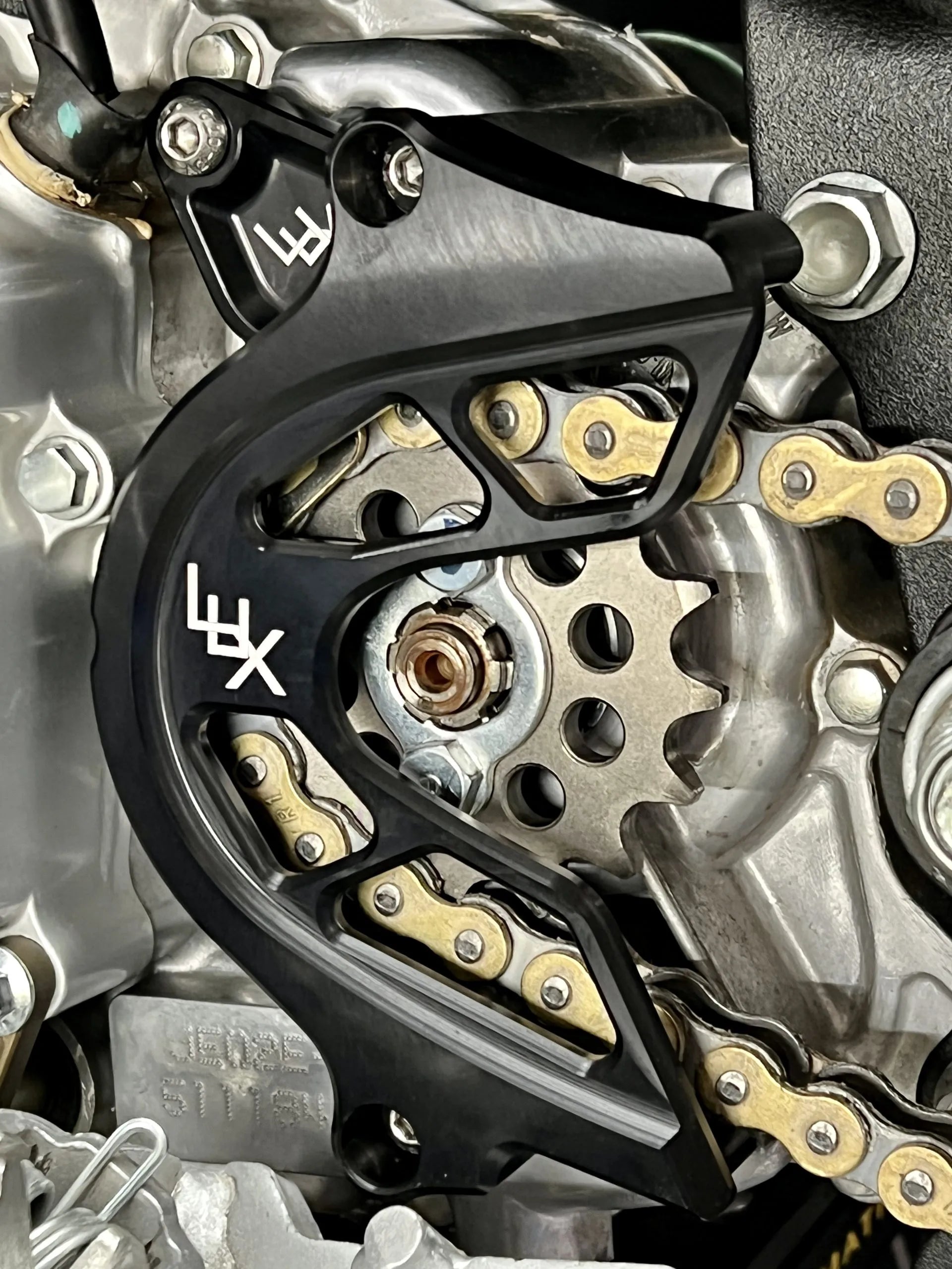 Lux Billet CRF110 Front Sprocket Guard - Factory Minibikes
