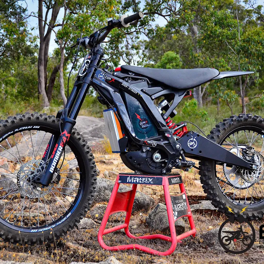 EBMX Custom Rear Swingarm and Shock Bundle - Factory Minibikes