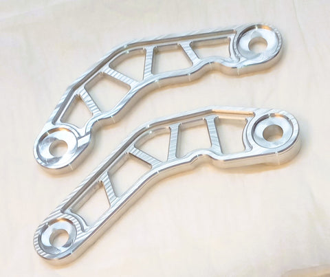 CRF110 Billet Aluminum Frame Braces with Titanium Hardware - Factory Minibikes