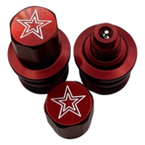 PCM V2 Billet Fork Caps - Honda CRF110 & CRF125F - Factory Minibikes