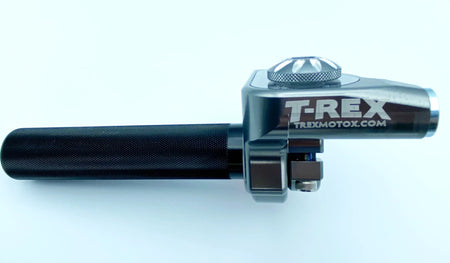 T-Rex Race Spec Billet Throttle for Kawasaki KLX 110 w/after market carburetor - Factory Minibikes